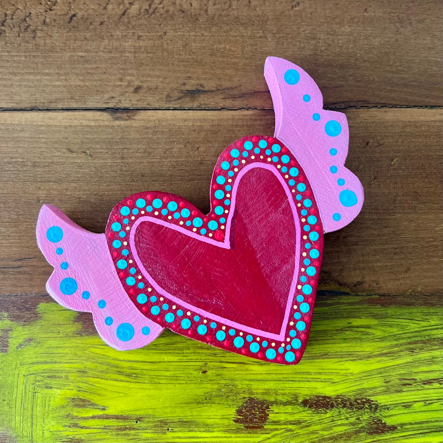 Corazones de Madera