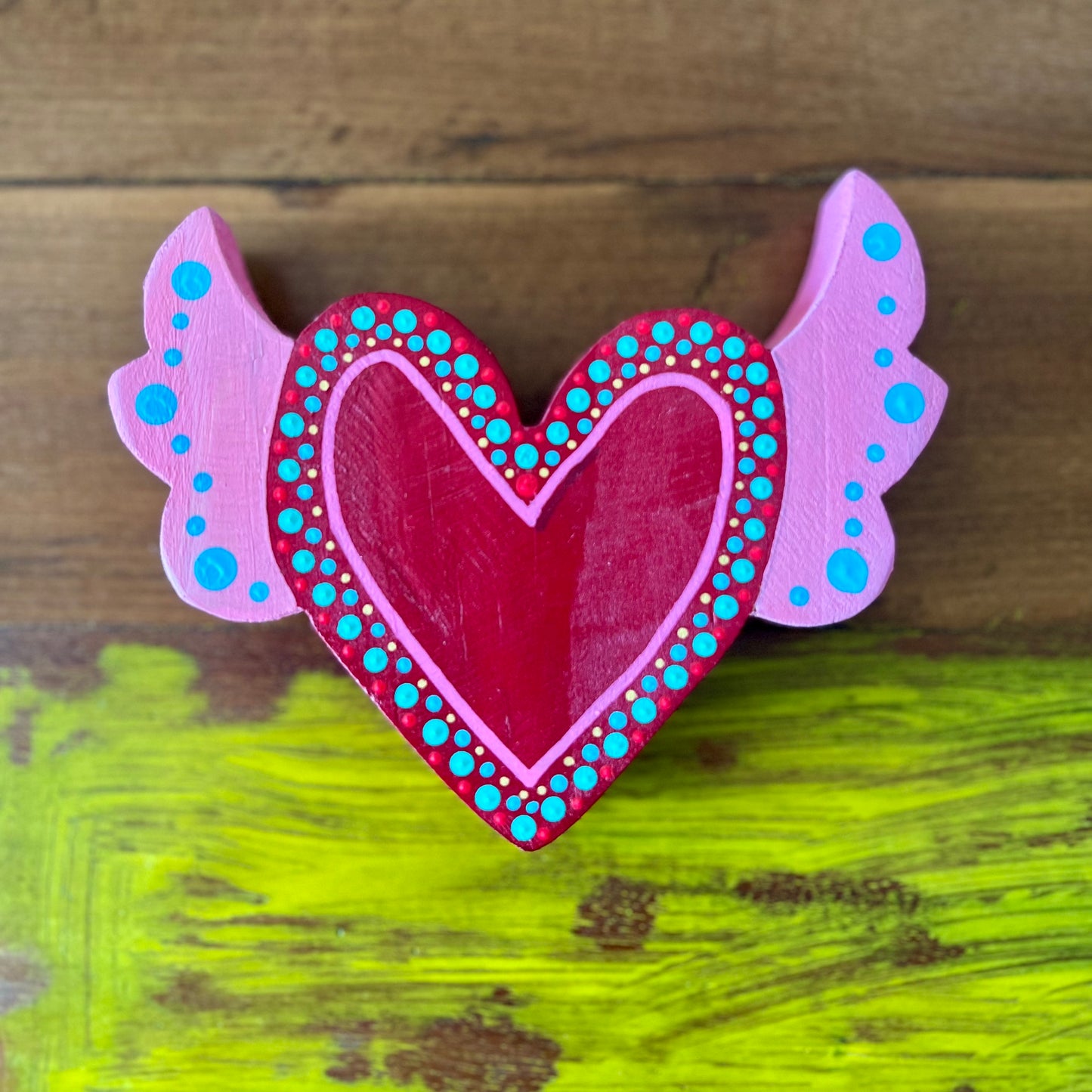 Corazones de Madera