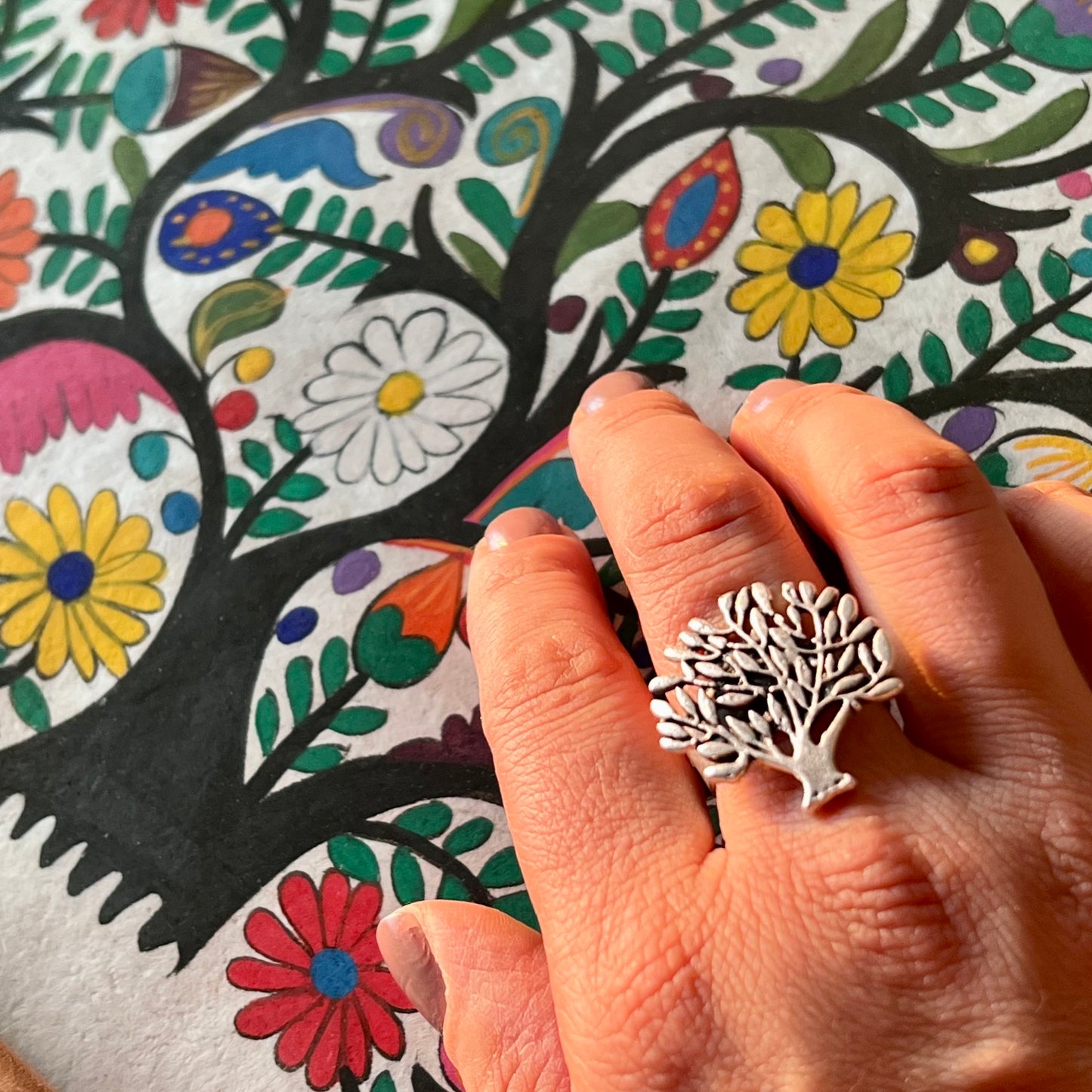 Anillo Árbol de la Vida