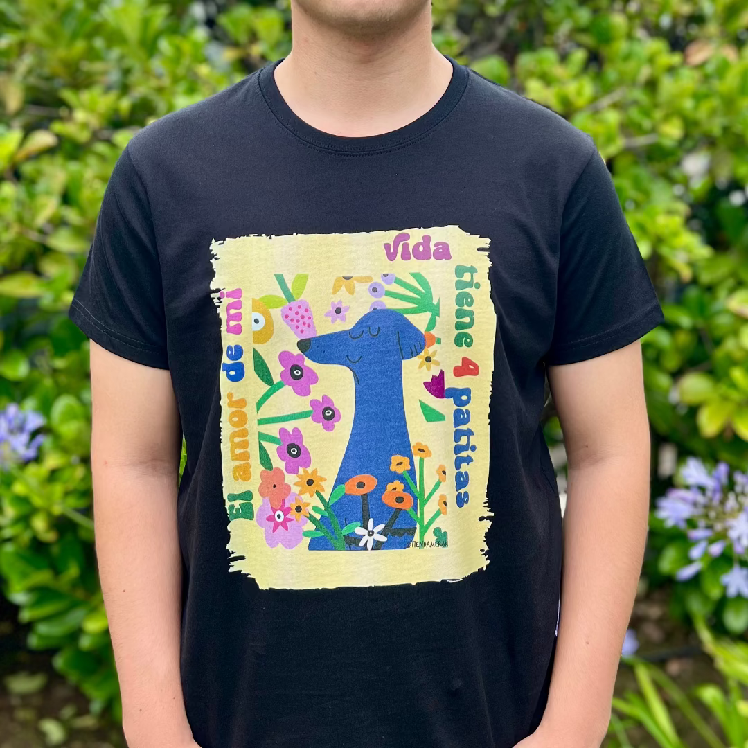 Polera "El amor de vida tiene 4 patitas" ❤️