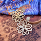 Aros Mandala Bronce- Medianos