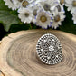 Anillo Mandala Flor