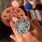 Anillo Mandala Conexión de Piedra y Bronce