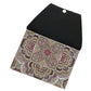 Clutch Thai Flor en Punto Cruz Moka
