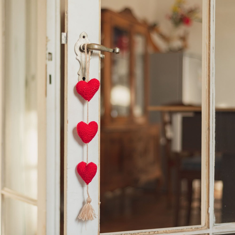 Cuelga Corazón de amor