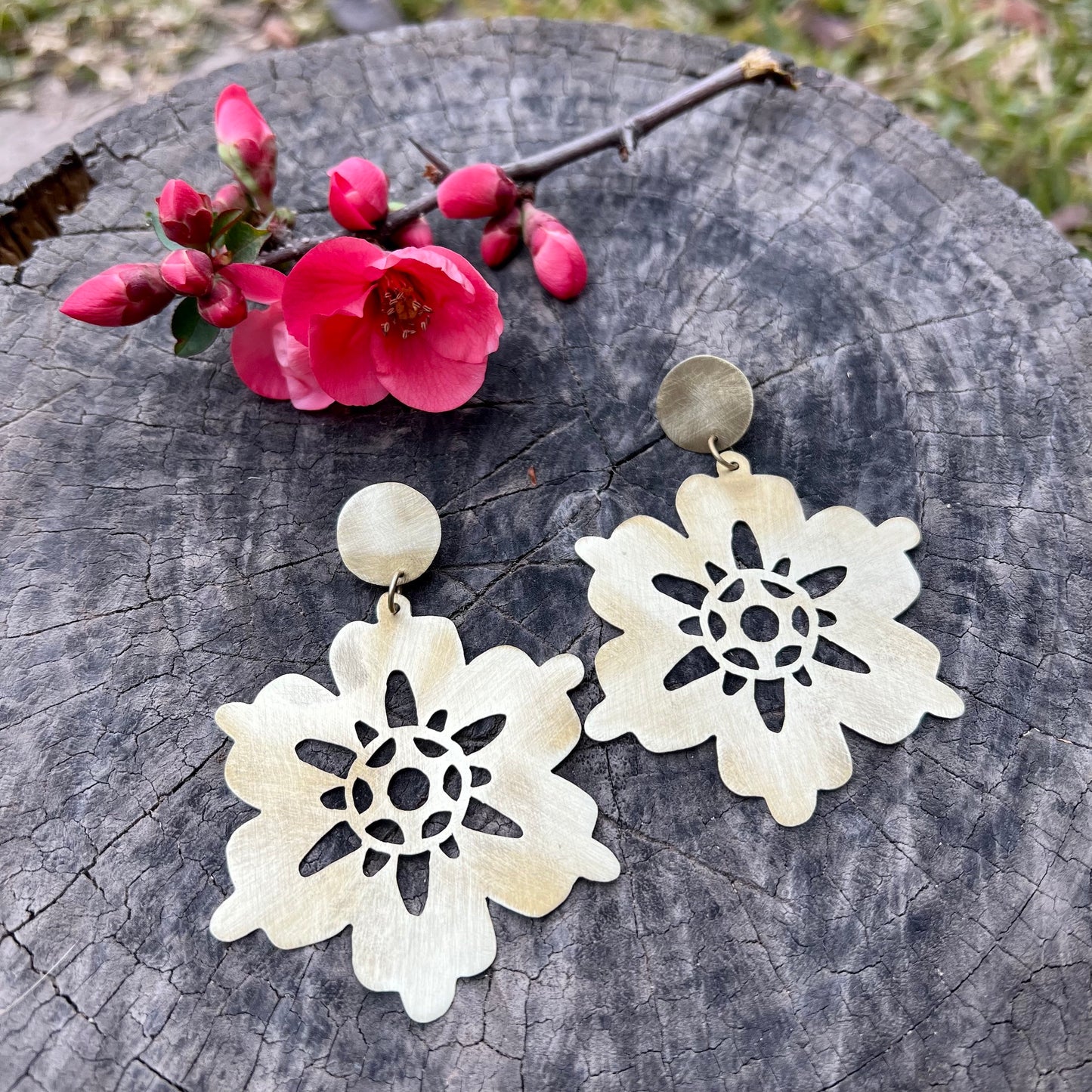 Aros Mandala Bronce Grandes
