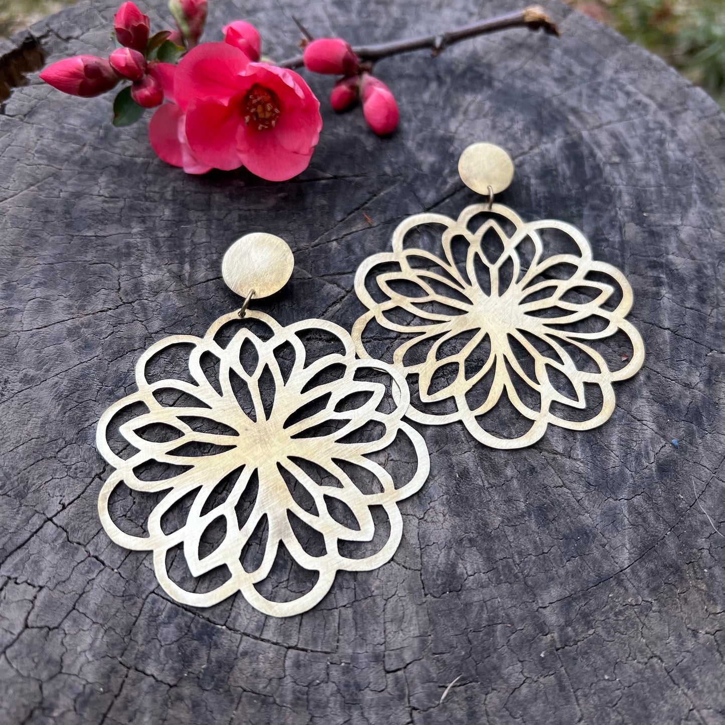 Aros Mandala Bronce Grandes