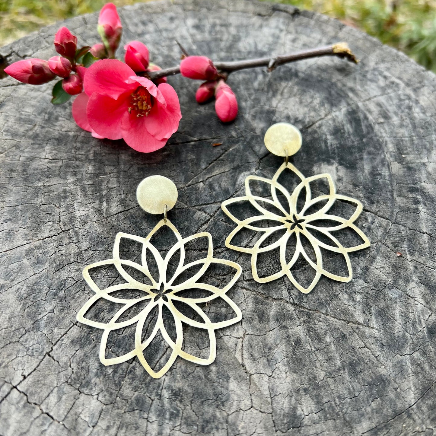 Aros Mandala Bronce Grandes