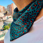 Pañuelo Animal Print Mar